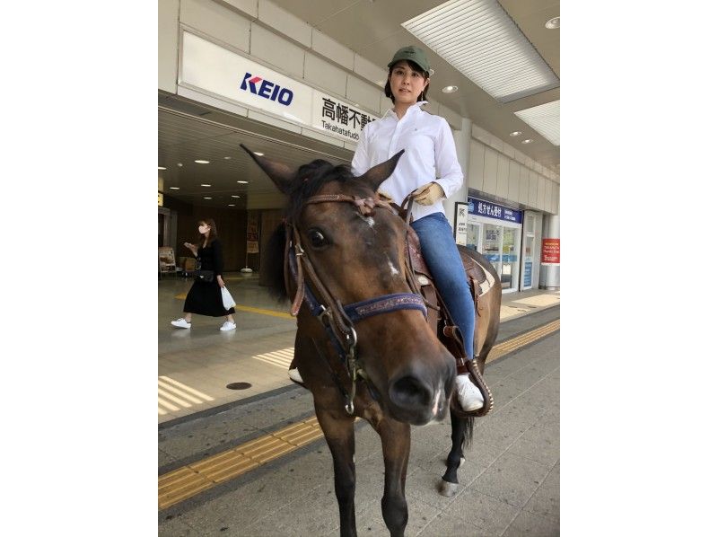 [Tokyo ・ Hino] Asakawa riverbed ♪ Reserved Horse riding TeaTime slowly with plenty of 180 minutesの紹介画像