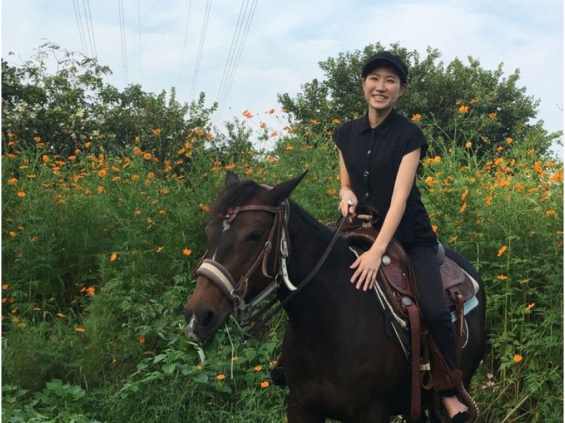 [Tokyo ・ Hino] Asakawa riverbed ♪ Reserved Horse riding TeaTime slowly with plenty of 180 minutesの紹介画像