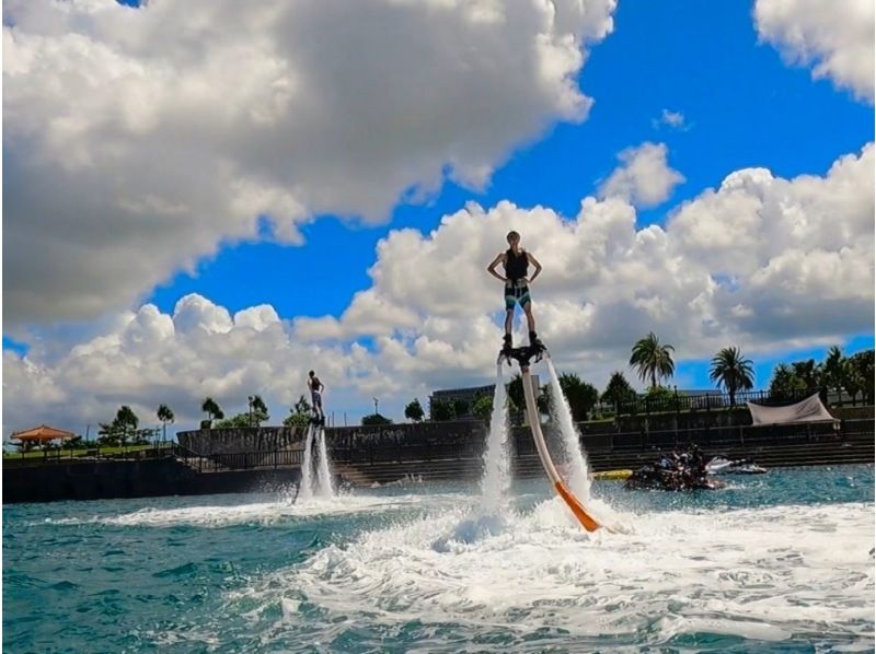 [Okinawa, Naha, Ginowan] Enjoy Okinawa's summer with the latest towing tubes on flyboards! Satisfying "D plan ♪" with 3 full volume optionsの紹介画像