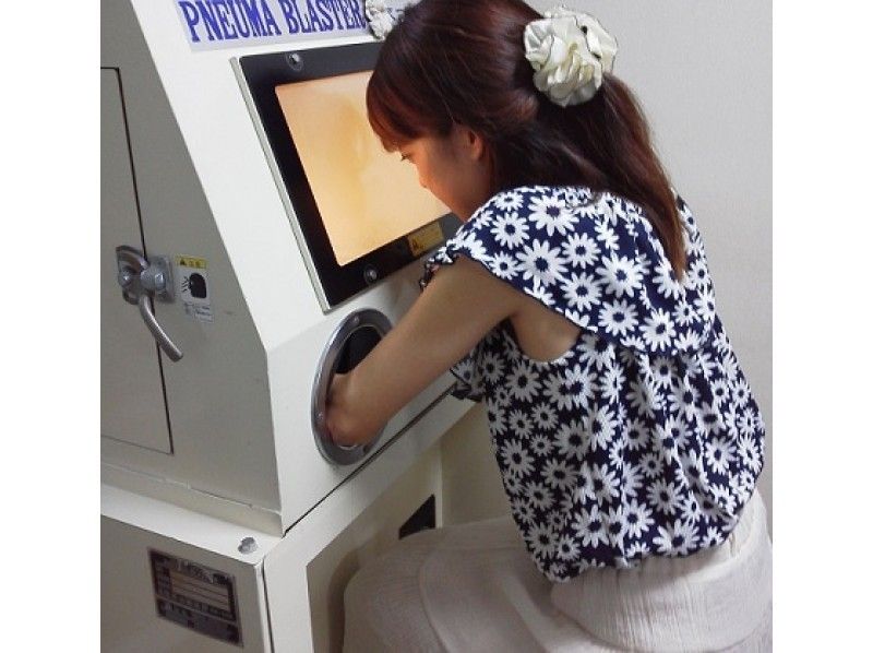 ～砂で削るガラスの彫刻～　オリジナル「ロンググラス」を作ってみませんか？の紹介画像