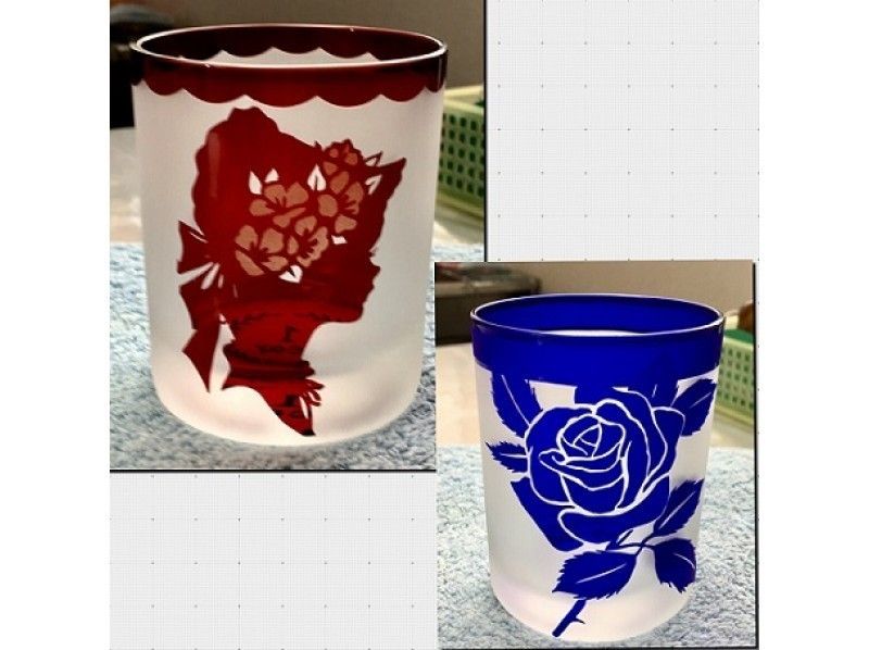 ～砂で削るガラスの彫刻～　オリジナル「ロンググラス」を作ってみませんか？の紹介画像