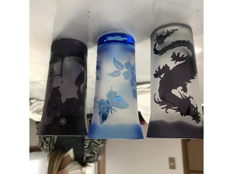 ～砂で削るガラスの彫刻～　オリジナル「ロンググラス」を作ってみませんか？の紹介画像