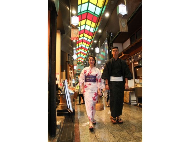 [京都/四條]僅夏季！ “男性”和浴衣一起出門外賣計劃！四條站步行3分鐘！の紹介画像