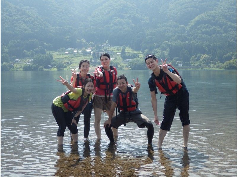 [長野·Kizaki Lake】我可以享受迷人的浮動感覺！ SUP短程80分鐘の紹介画像