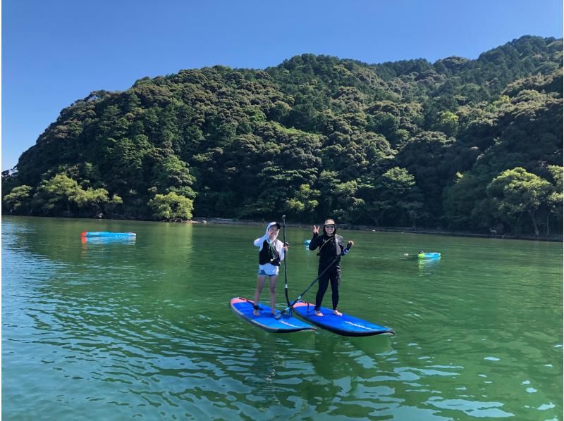 [滋賀·琵琶湖】SUP（Sap）半天體驗課程♪琵琶湖體驗♪【第一人稱，歡迎的人！ ]の紹介画像