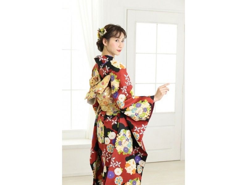京都四条和服租金超高价¥8,000！ !! “ Furisode计划” Furisode的出租和穿衣の紹介画像
