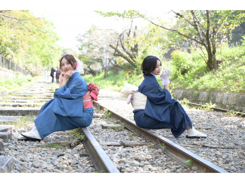 京都　四条　着物レンタル　『デニム着物プラン』の紹介画像