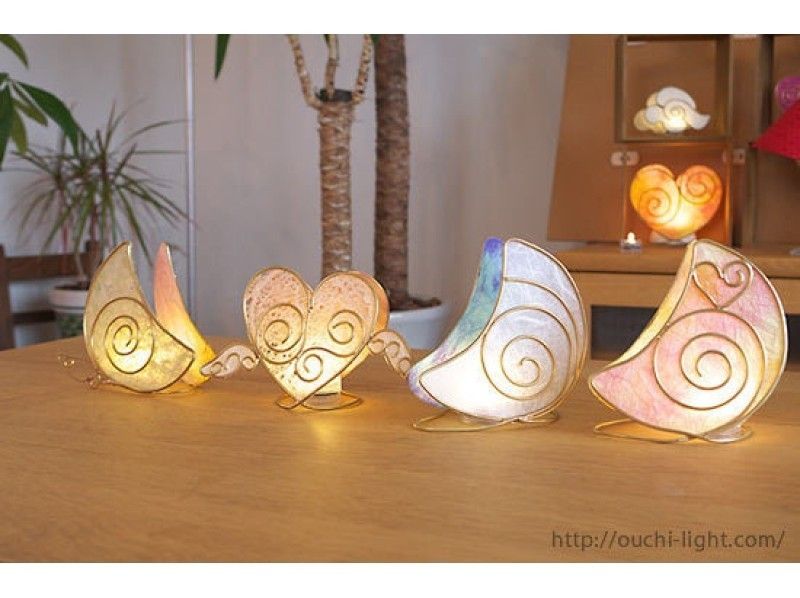[Tokyo ・ Sumida-ku] Handmade lamp shade “palm-sized tea light plan” for Female only, parent and child participation is welcome!の紹介画像