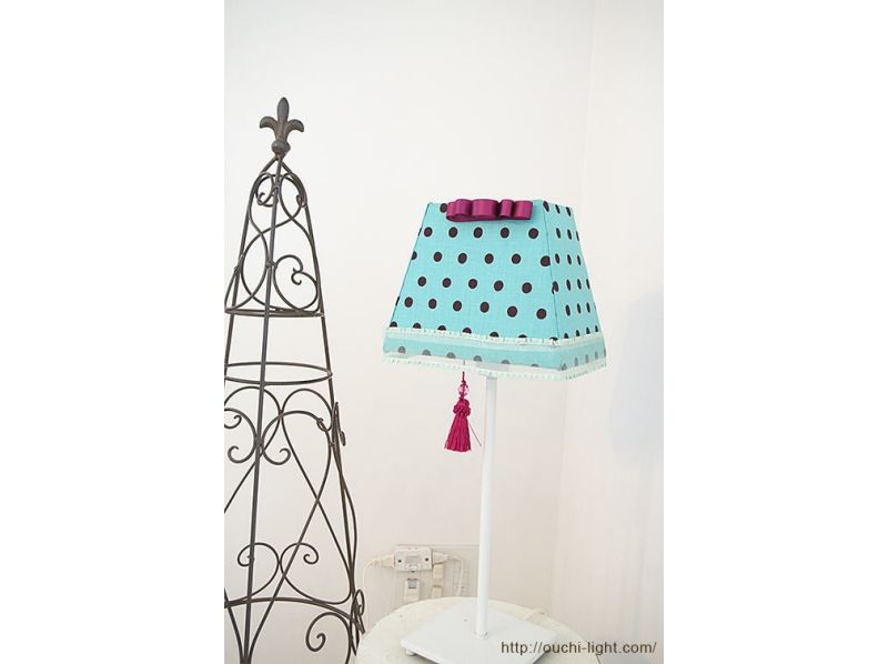 [Tokyo Sumida-ku] Lamp shade made with shades imported directly from Paris! Female only, parents and children are welcome!の紹介画像