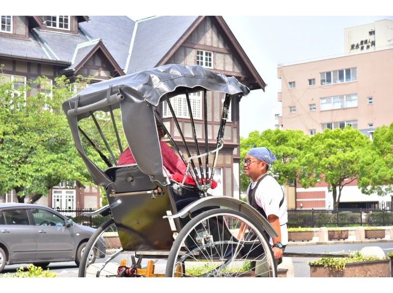 [Fukuoka and North Kyushu City] over hesitate to Mojiko retro! Sightseeing guided tour by Rickshaw (30-minute charter course)の紹介画像