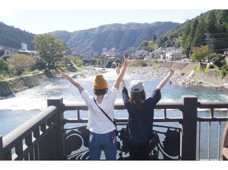 【Gifu / Gujo Hachiman】 Nagara River cycle cruise ♪ "Machinami course" 2 hours