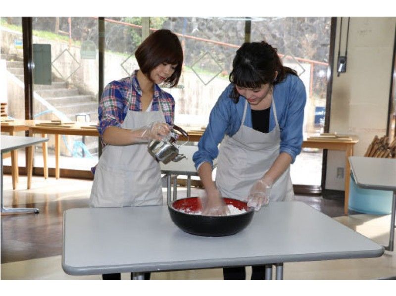 【야마나시· 고후]昇仙峡에서야마나시향토 요리 만들기!おざら 만들기 및 식사 계획の紹介画像