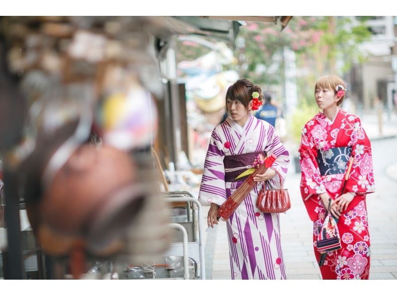 [Nagano, Matsumoto] 1-day course: Kimono and yukata rental course! 2-minute walk to Matsumoto Castle! You can participate empty-handed! Individuals and groups welcome! Return by 5pmの紹介画像