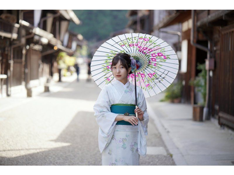 [Nagano, Matsumoto] One night course: Kimono and yukata rental course! 2 minutes walk to Matsumoto Castle! Solo travelers welcome! You can participate empty-handed. Return by 12:00 the next day (mailing available)の紹介画像