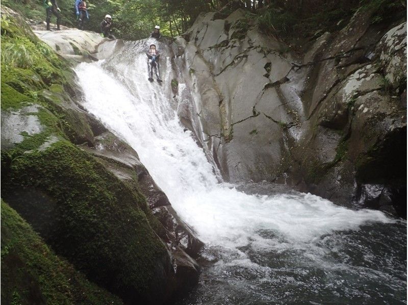 [Shizuoka/Izu/Kawazu] Let's go canyoning in Izu's natural mountain stream! "Canyoning half-day course"の紹介画像