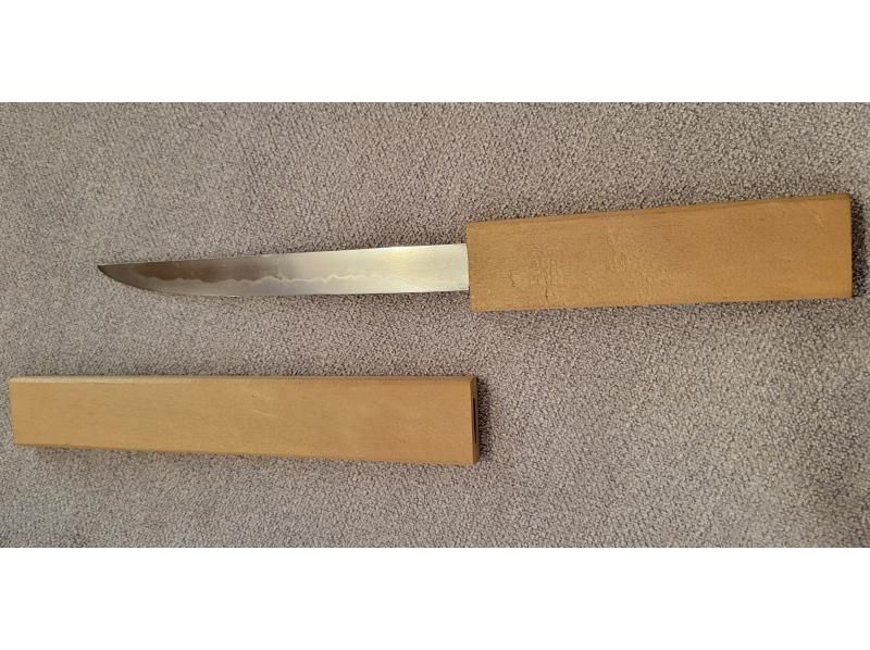 【岐阜・関】刀鍛冶が教える日本刀の材料で「小柄作り体験」　　※駅より送迎可能！の紹介画像