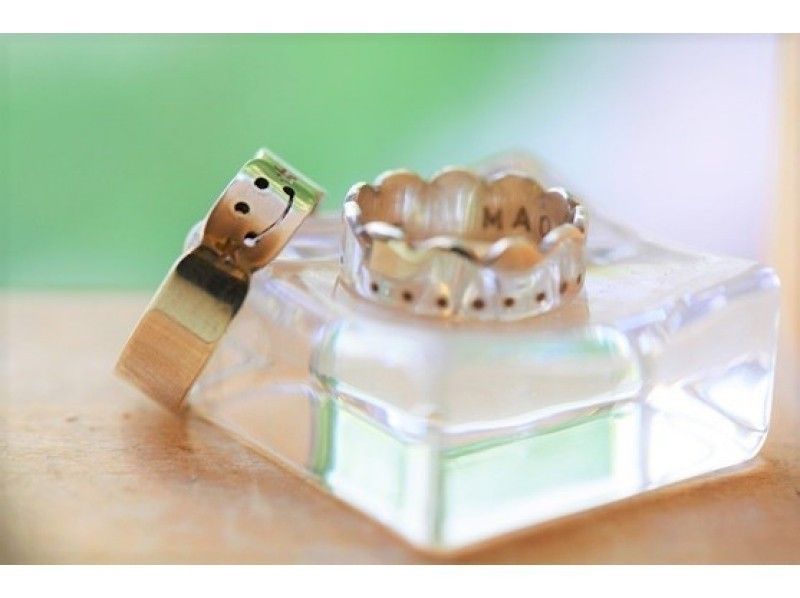[Osaka Namba] Silver ring experience made with metal engraving ☆Create + use = discerning happy life