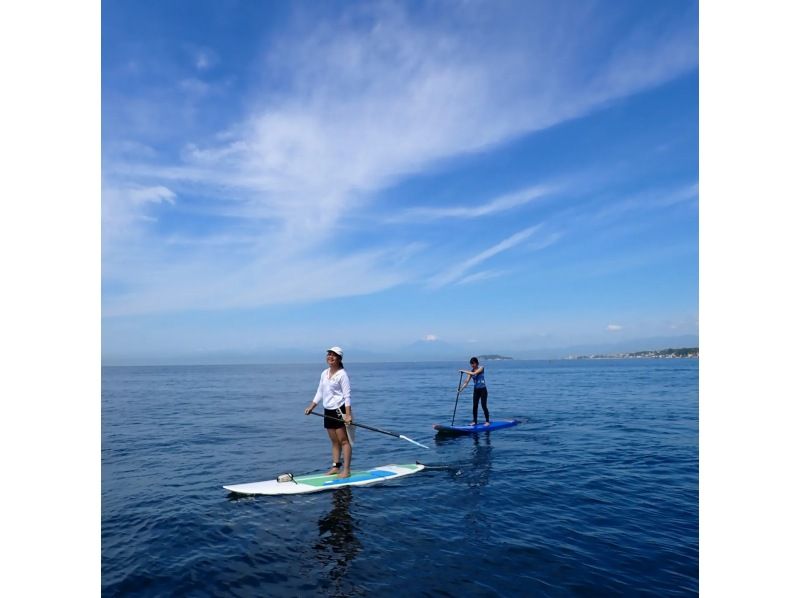 神奈川・逗子・SUP】 初挑戦の方でもOK！体験スクールで海上散歩しよう