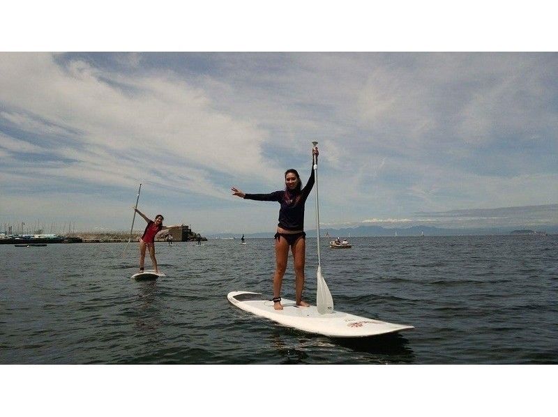 マリンスポーツ SUP Kanagawa ・ Reiko ・ SUP】 Even the first challenge is OK! Let's