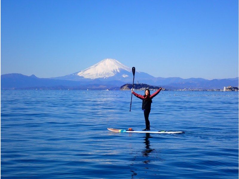 神奈川・逗子・SUP】 初挑戦の方でもOK！体験スクールで海上散歩しよう