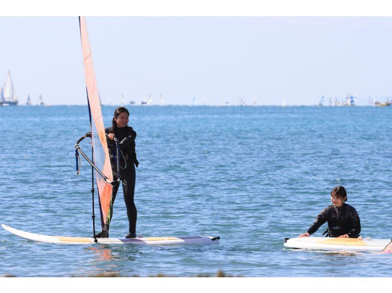 [神奈川·饺子：欢迎初学者！帆板运动半天体验课程♪の紹介画像