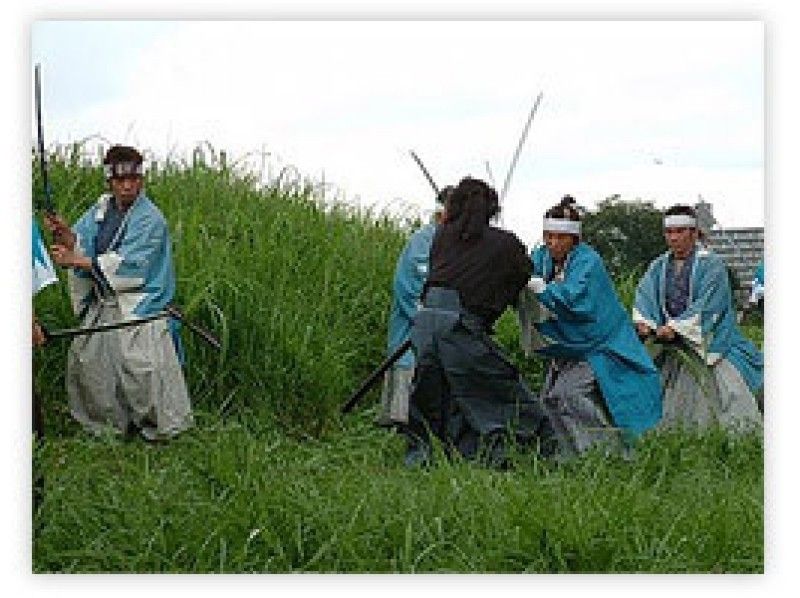 【京都・伏見】着物・衣装レンタル～自由散策OK！写真撮影もできる「坂本竜馬・新撰組プラン」の紹介画像