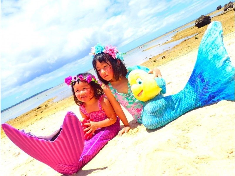 【Okinawa · Onna Village】 ♪ in Ariel on a private beach Unlimited number of shots! Premium Mermaid Plan ☆の紹介画像