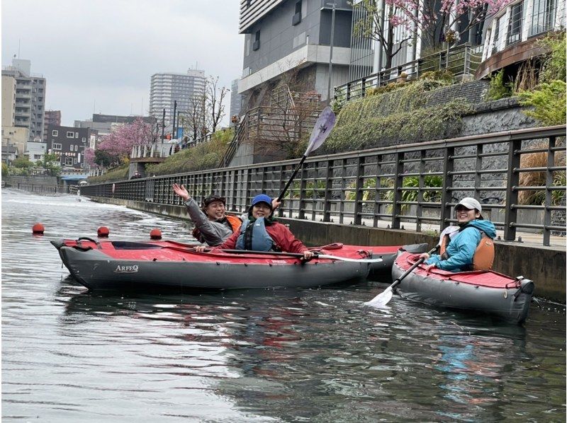 [Tokyo, Edogawa Ward] For those who can paddle hard! For those who want to paddle hard! Right under the Skytree! Skytree long canoe tourの紹介画像