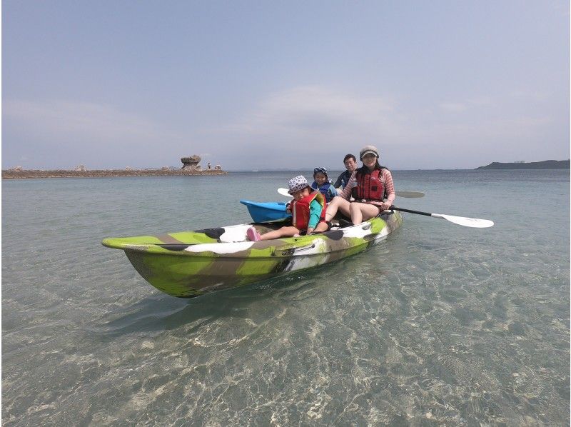 Beginners and children are welcome! Feel free to kayak on the underwater road!の紹介画像