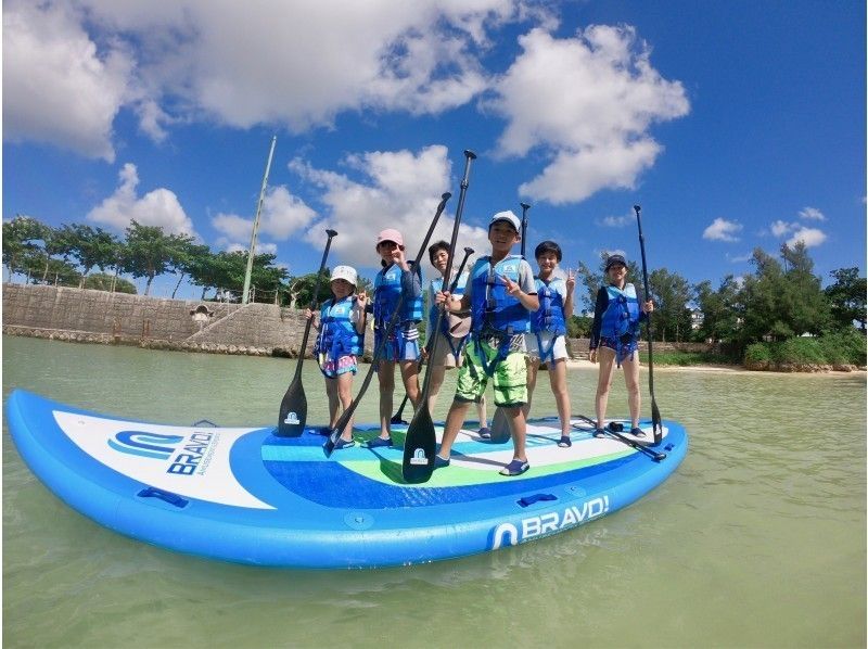 ビックSUP 沖縄・宮古島】最大7人乗り！みんなで楽しく海上探検！BIG SUP（60分