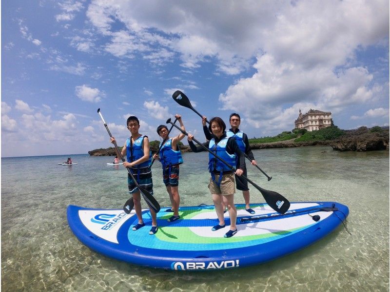 沖縄・宮古島】最大7人乗り！みんなで楽しく海上探検！BIG SUP（60分