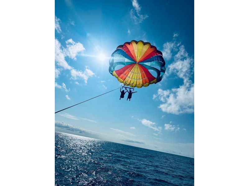 【毎日5組限定】ボートで楽々！青の洞窟体験ダイビング＆絶景パラセーリング★EX絶景体験★GoPro水中写真の紹介画像