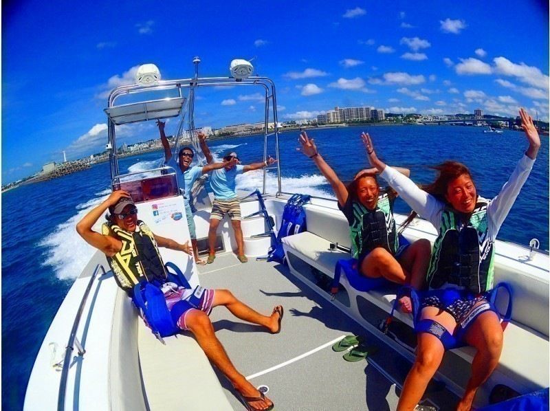 【毎日5組限定】ボートで楽々！青の洞窟体験ダイビング＆絶景パラセーリング★EX絶景体験★GoPro水中写真の紹介画像