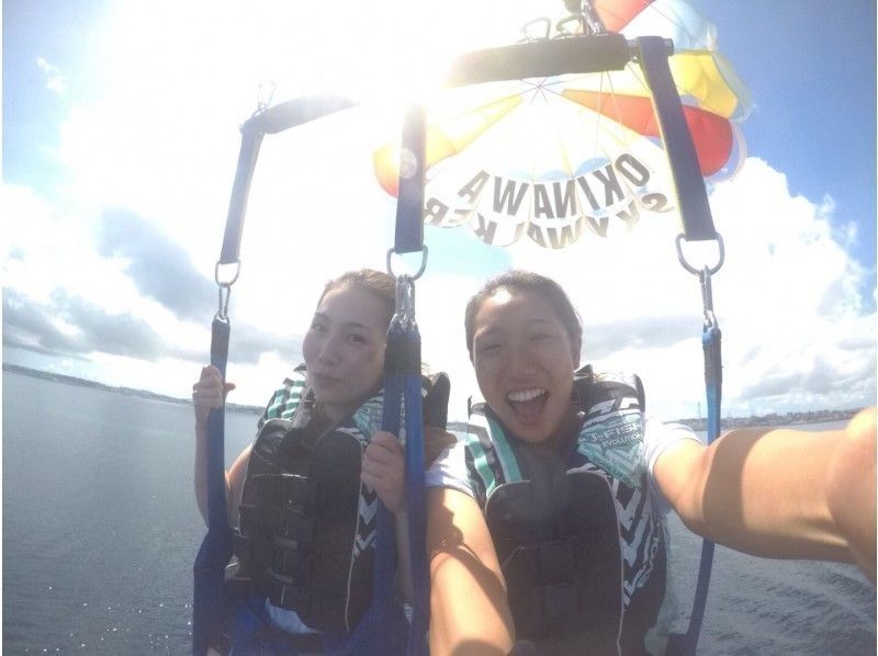 【毎日5組限定】ボートで楽々！青の洞窟体験ダイビング＆絶景パラセーリング★EX絶景体験★GoPro水中写真の紹介画像