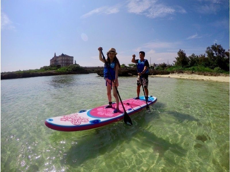 沖縄・宮古島】2人でうまく漕げるかな！？友達、カップル、家族で