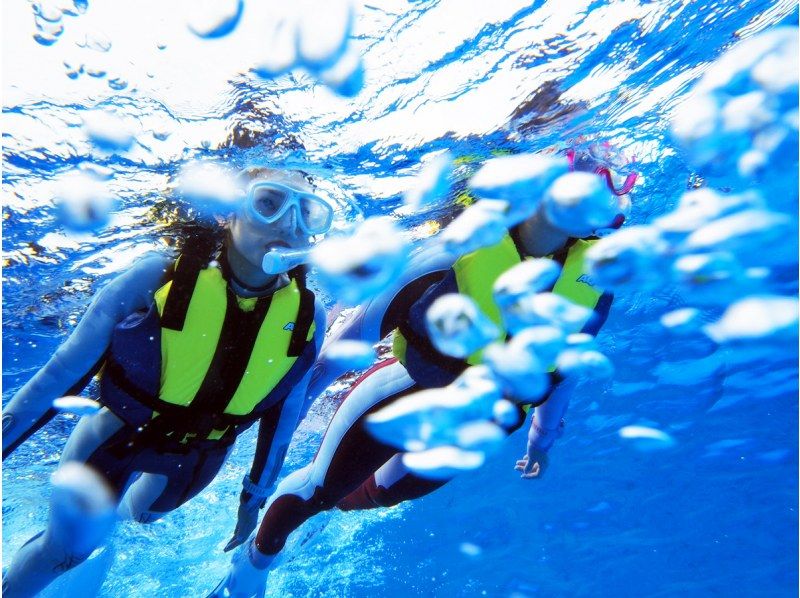 ปล่อยให้มือของคุณตกลง! ยินดีต้อนรับการจองในวัน! แม้แต่เด็กเล็กก็สามารถสนุกสนานได้อย่างมั่นใจการดำน้ำตื้น(Snorkeling)!の紹介画像