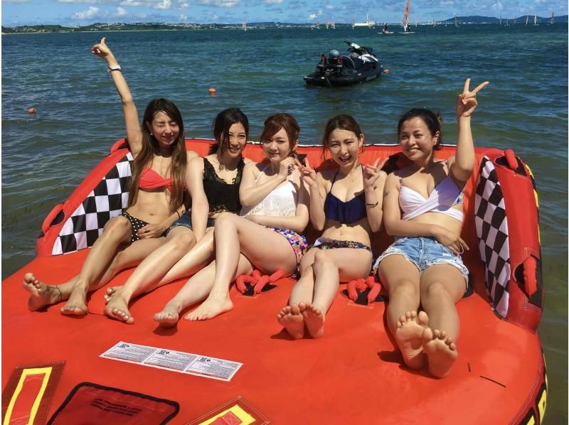 [Okinawa ・ Uruma city underpass road beach] fly board too Wakeboarding All six types have 180 minutes play unlimited planの紹介画像