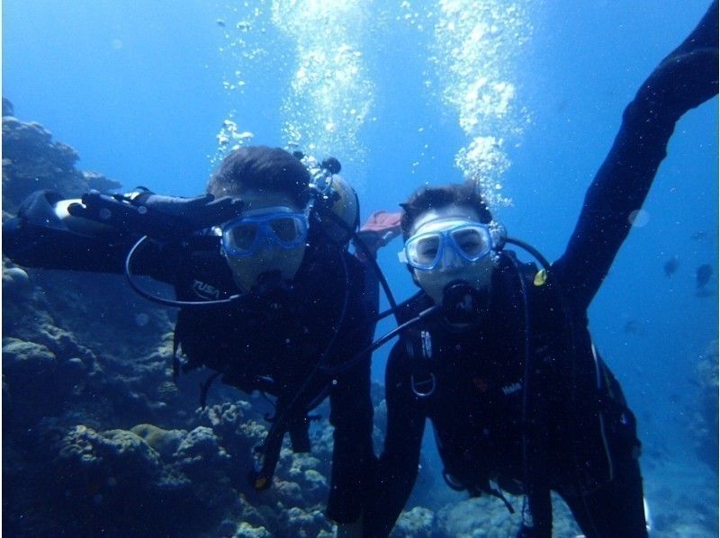 [预约☆冲绳经验深潜♪]珊瑚体验，你可以遇到珊瑚和很多鱼深潜♪の紹介画像