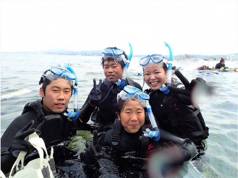 【沖縄シュノーケル】ビーチシュノーケリング☆青の洞窟コースの紹介画像