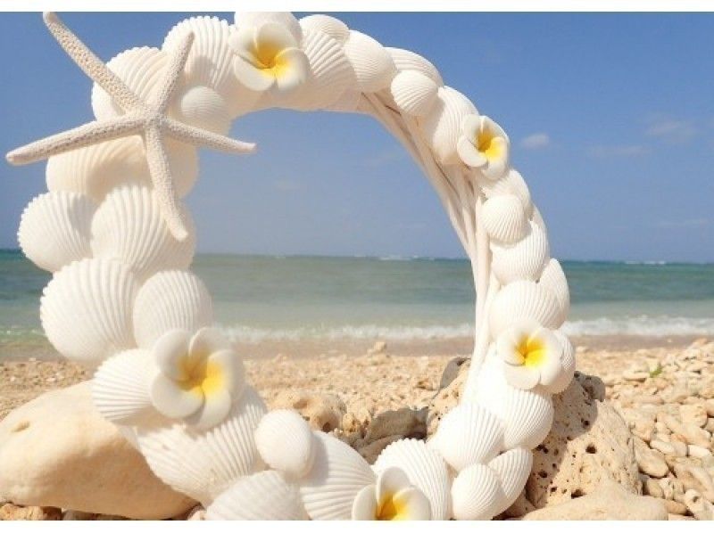 [Okinawa Marine crafts] Summer lease handmade experience to feel the sea ♪ Unlimited use of natural shells ♪の紹介画像