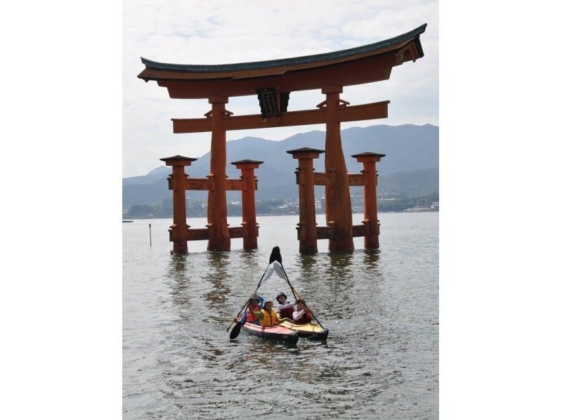 [Hiroshima/Miyajima] Kayak for the first time ♪ @ Otorii course (2.5 hours)の紹介画像