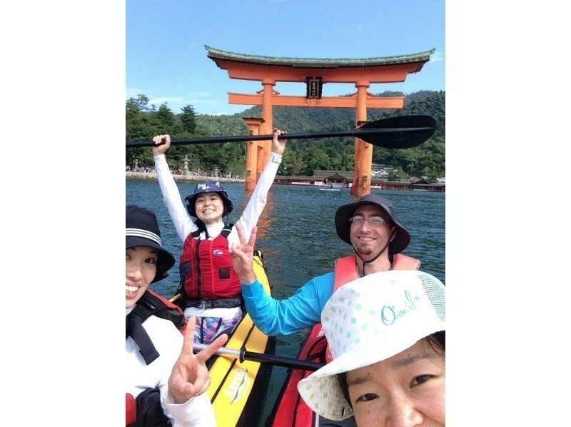 [Hiroshima/Miyajima] Kayak for the first time ♪ @ Otorii course (2.5 hours)の紹介画像