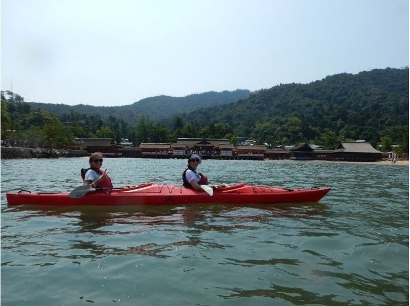 [Hiroshima/Miyajima] Kayak for the first time ♪ @ Otorii course (2.5 hours)の紹介画像