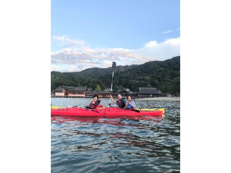 [Hiroshima/Miyajima] Kayak for the first time ♪ @ Otorii course (2.5 hours)の紹介画像