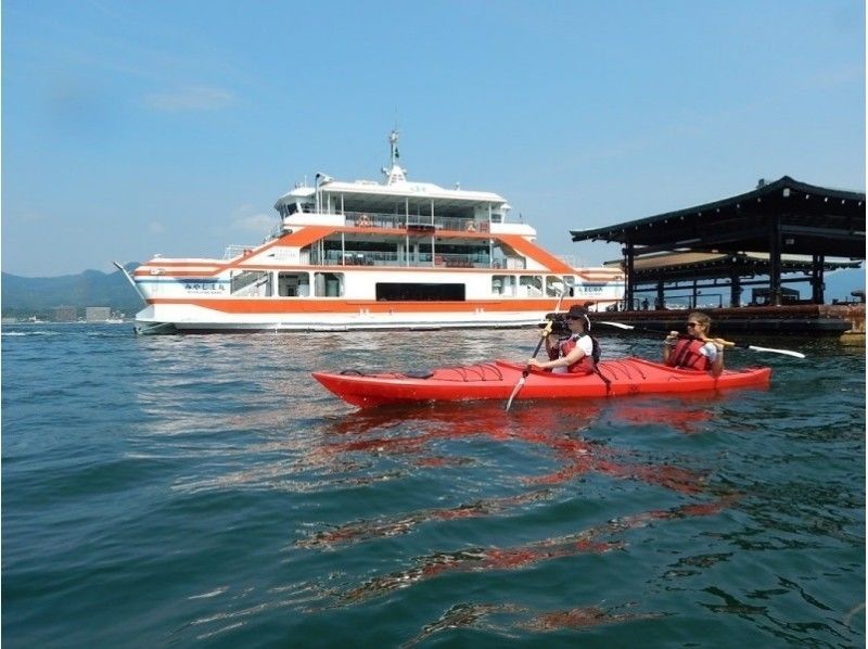 [Hiroshima/Miyajima] Kayak for the first time ♪ @ Otorii course (2.5 hours)の紹介画像