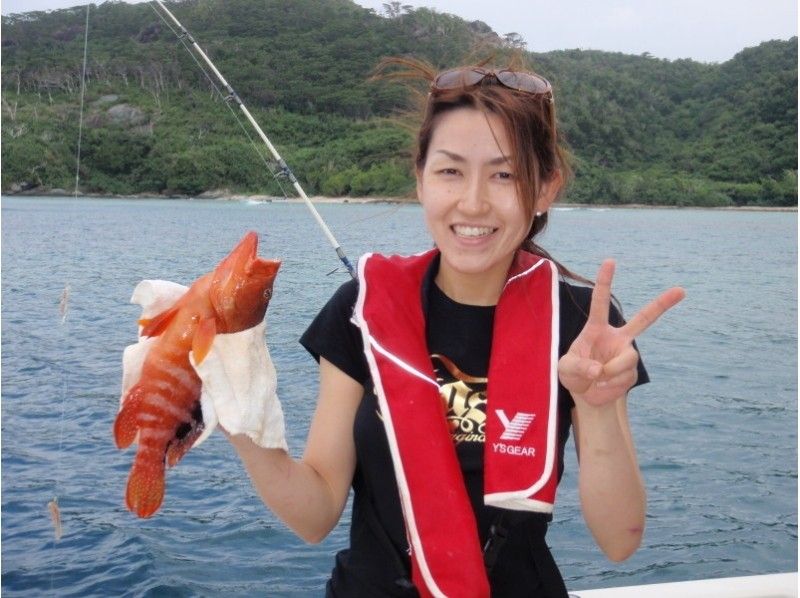 [โอกินาว่าเกาะอิชิงากิ] ตกปลา☆หลักสูตรครึ่งวันの紹介画像