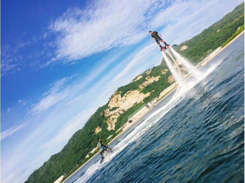 【Kagawa · Takamatsu】 ☆ Flyboard experience for those who want to have fun from children to adults! Normal course 20 minutesの紹介画像