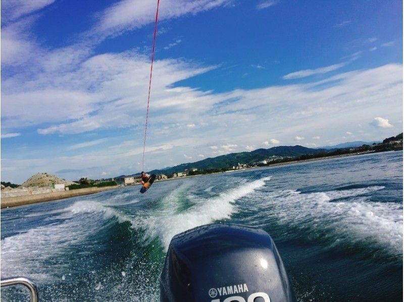 [Kagawa Marugame] Wakeboard experience! 20 minutes x 2 sets ☆ (satisfactory course)の紹介画像