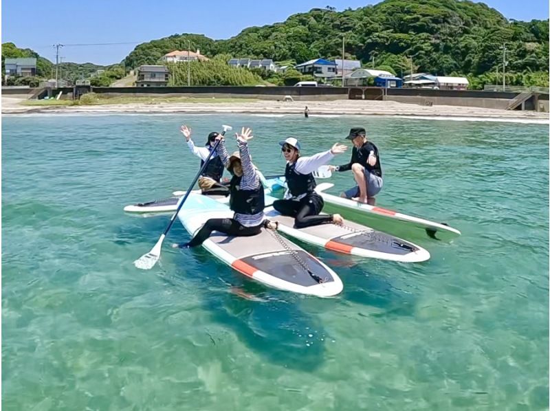 【千葉・勝浦市の南部】少人数制！＆初心者歓迎！ 女性やカップル、ファミリーに人気のSUP体験♪の紹介画像