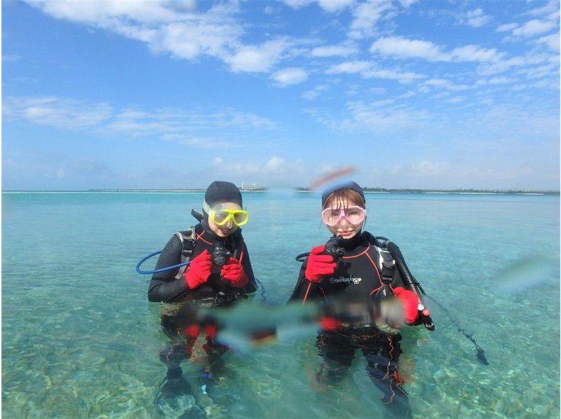 [Okinawa ・ Miyakojima] Beach experience Diving! Easy & comfortable from the beach! Rendezvous with many fish! Morning courseの紹介画像